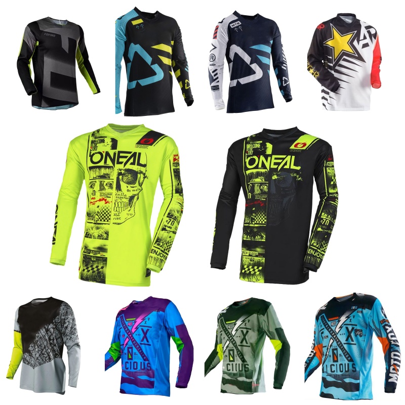 Motorcycle Gear Sleeve - Maillot de motocross respirant à séchage