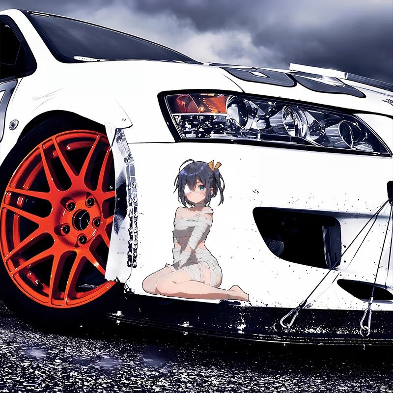 Motorcycle Gear Outlet - Autocollant de voiture Love Chunibyo Other