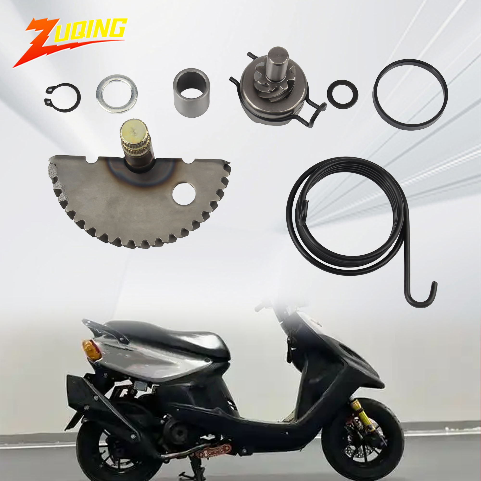 Motorcycle Gear Kit - Kit d'assemblage d'engrenage d'arbre de levier