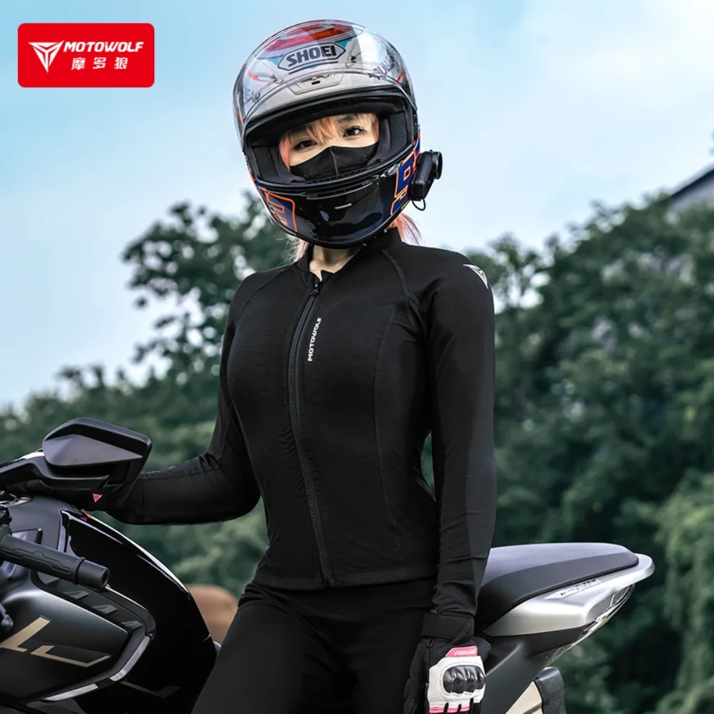 Motorcycle Gear For Summer - Armure d'équitation de moto pour femme,