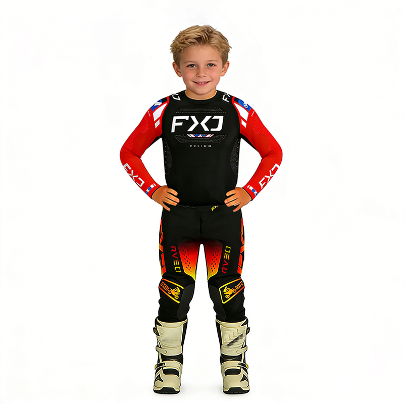 Motorcycle Gear Youth - Vêtements de motocross pour enfants, maillot