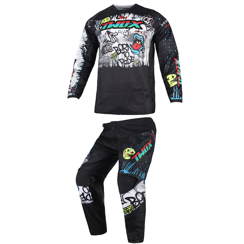 Motorcycle Gear Youth - Ensemble de vêtements de motocross pour