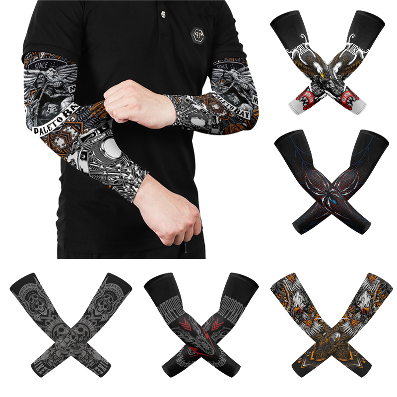 Motorcycle Gear Sleeve - 1 Paire de Manchettes en Soie