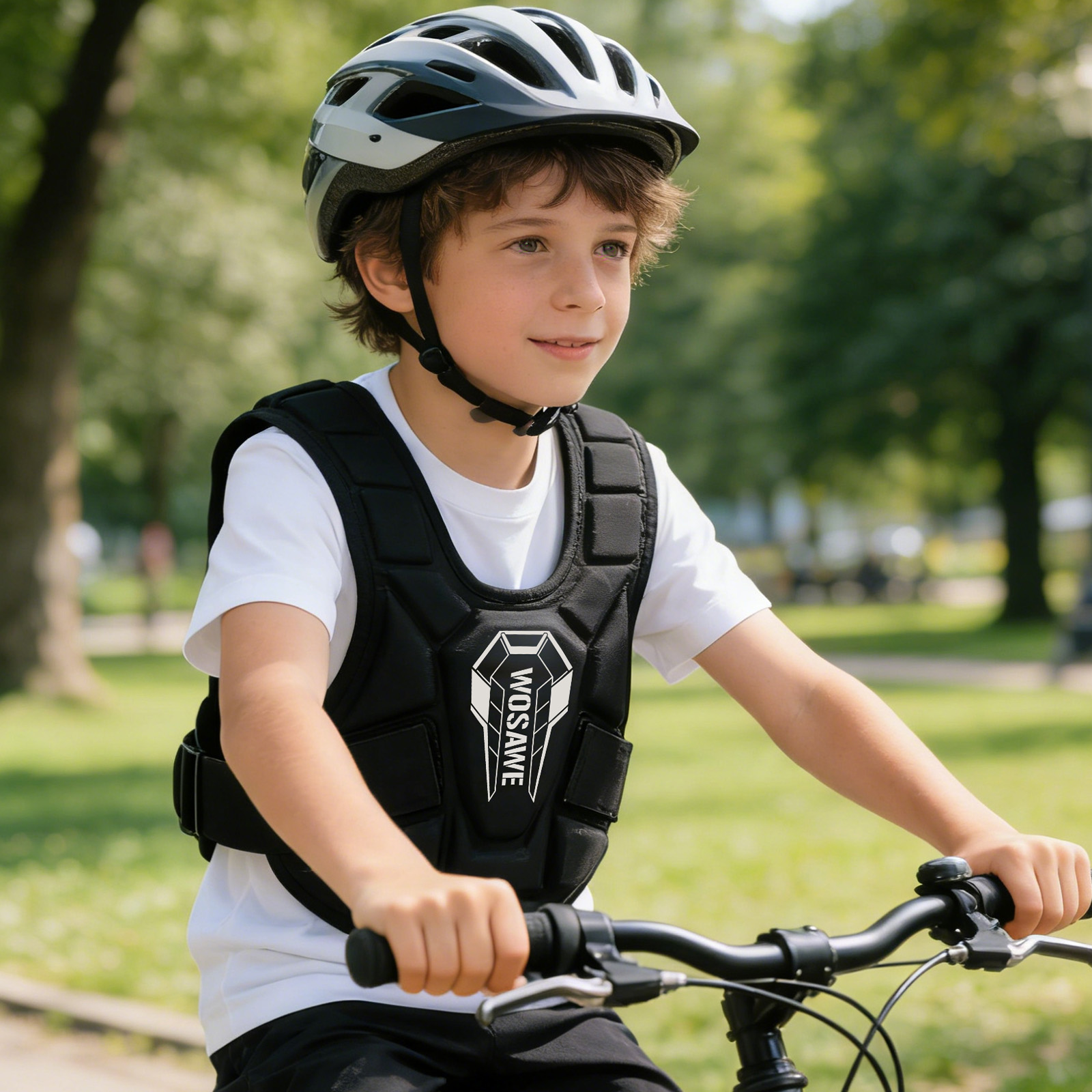 Motorcycle Gear Youth - Gilet de protection pour enfants WOSAWE,