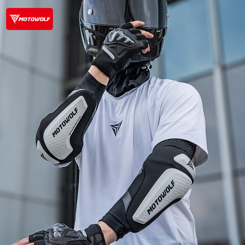 Motorcycle Gear Sleeve - Nouveaux protège-coudes élastiques et respirants pour
