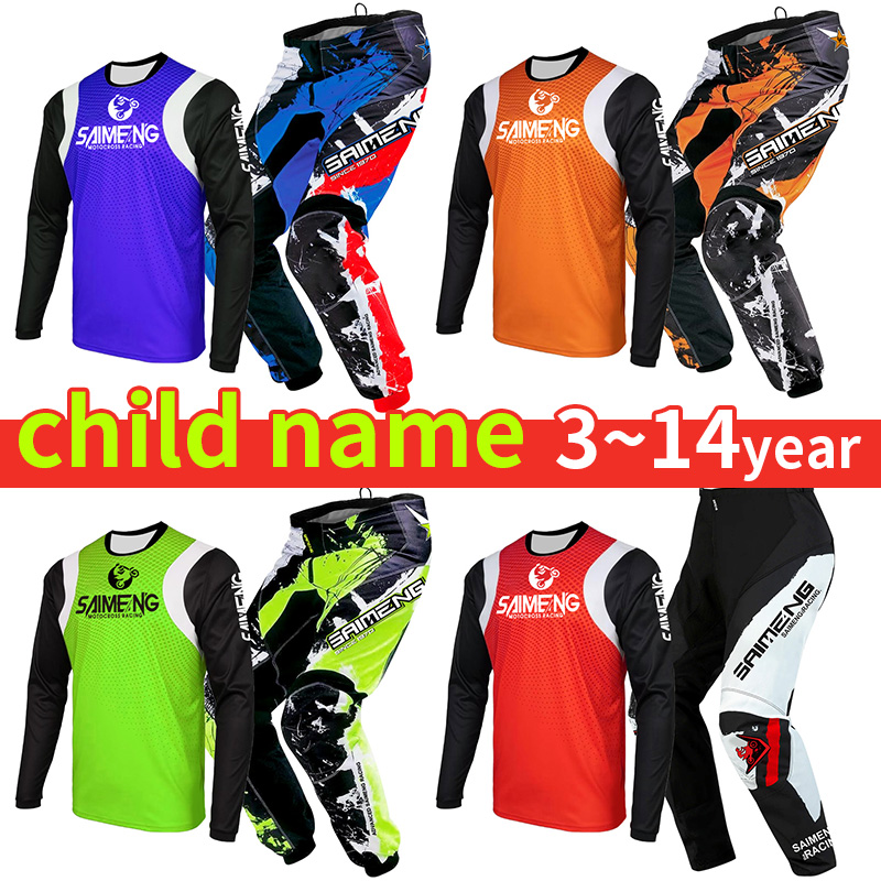 Motorcycle Gear Youth - Nouvel ensemble de tenue de motocross