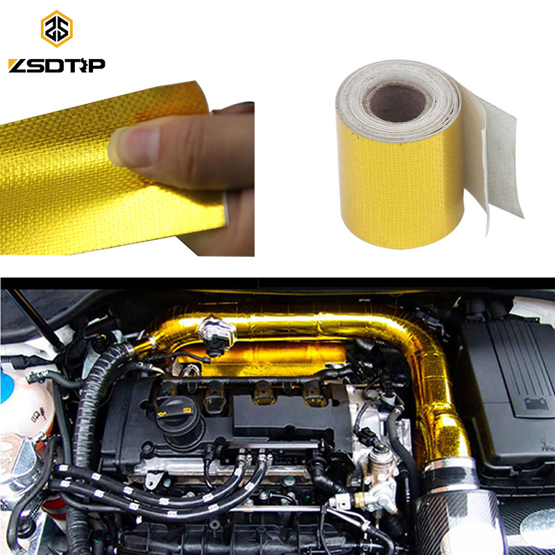 Exhaust Wrap Titanium - ZSDTRP-Refroidisseur intermédiaire d'admission de voiture de