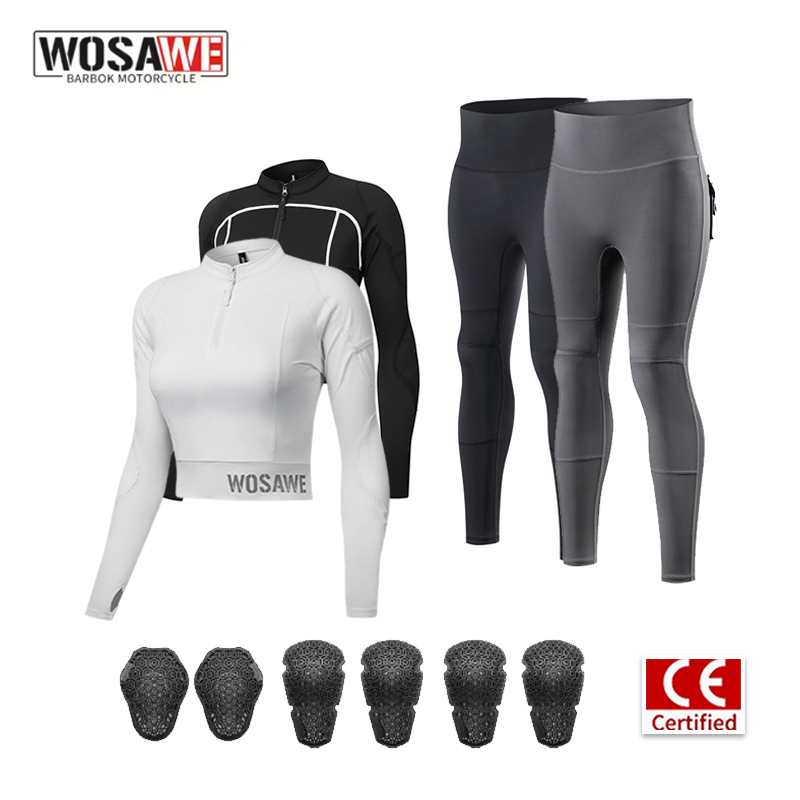 Motorcycle Gear For Summer - Combinaison de moto pour femmes WOSAWE,