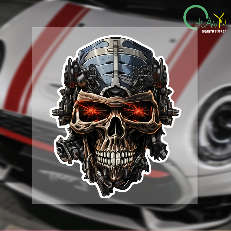 Motorcycle Gear Outlet - Autocollants de voiture de tête de