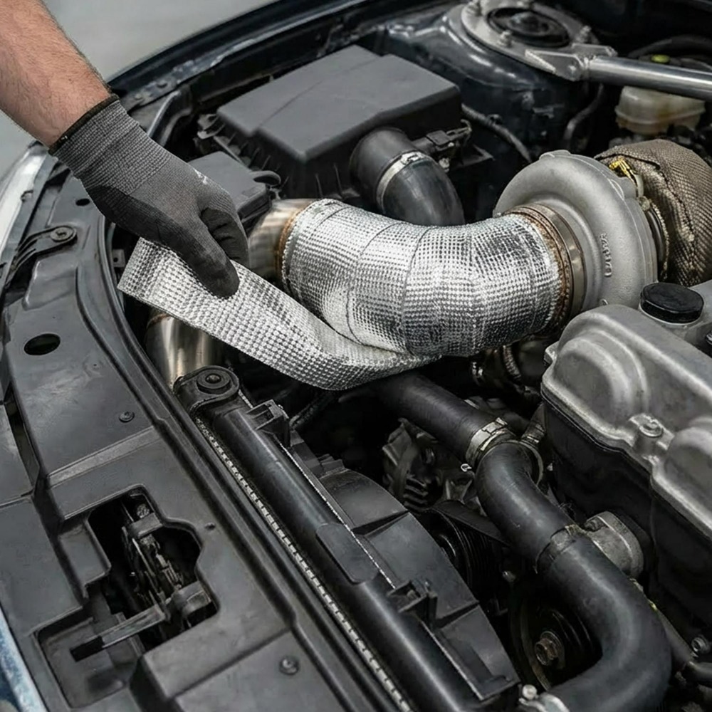 Bande adhésive pour collecteur - Exhaust Wrap Titanium avis et prix