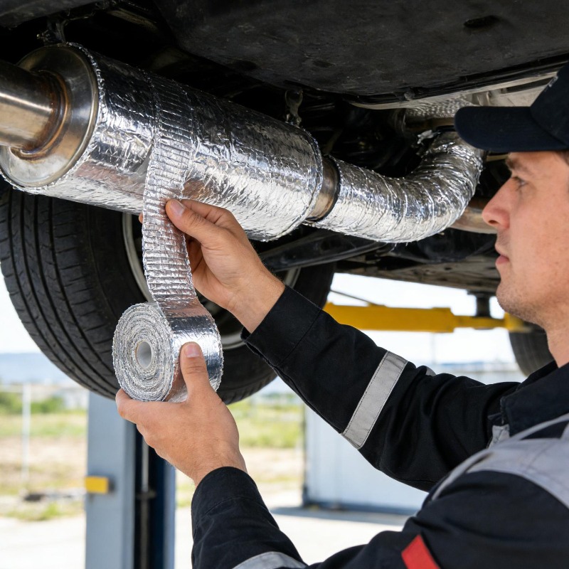 Ruban isolant pour tuyau d'éch - Exhaust Wrap Titanium avis et prix