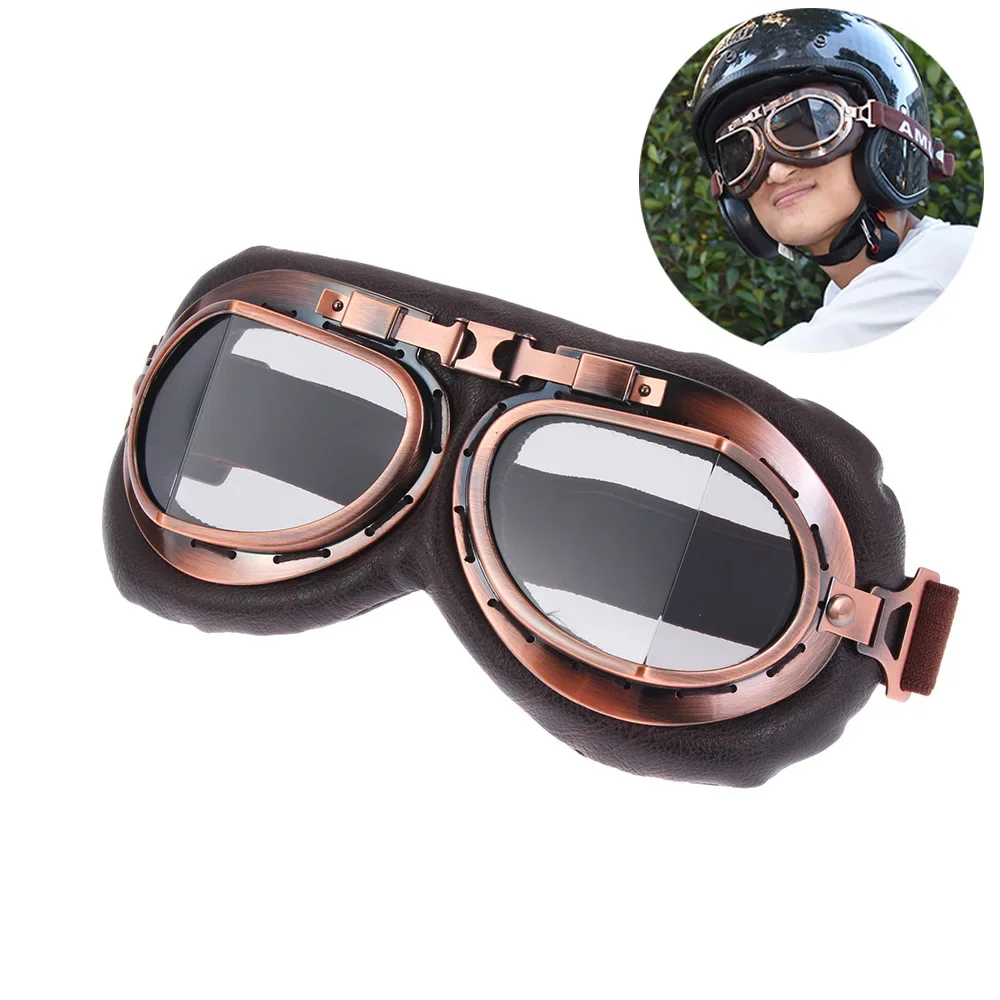 Lunettes rétro pilote, monture - Motorcycle Gear Used avis et prix