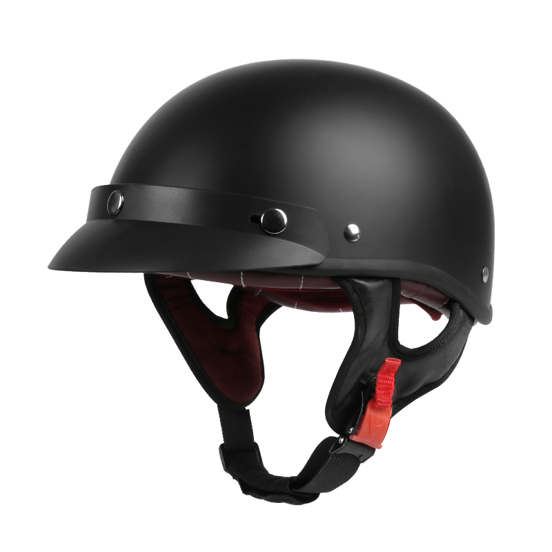 Casque de moto rétro – Demi-ca - Motorcycle Gear Used avis et prix