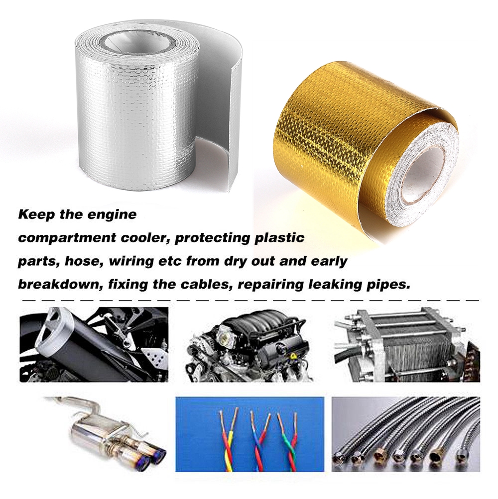 Bande d'isolation thermique po - Exhaust Wrap Titanium avis et prix