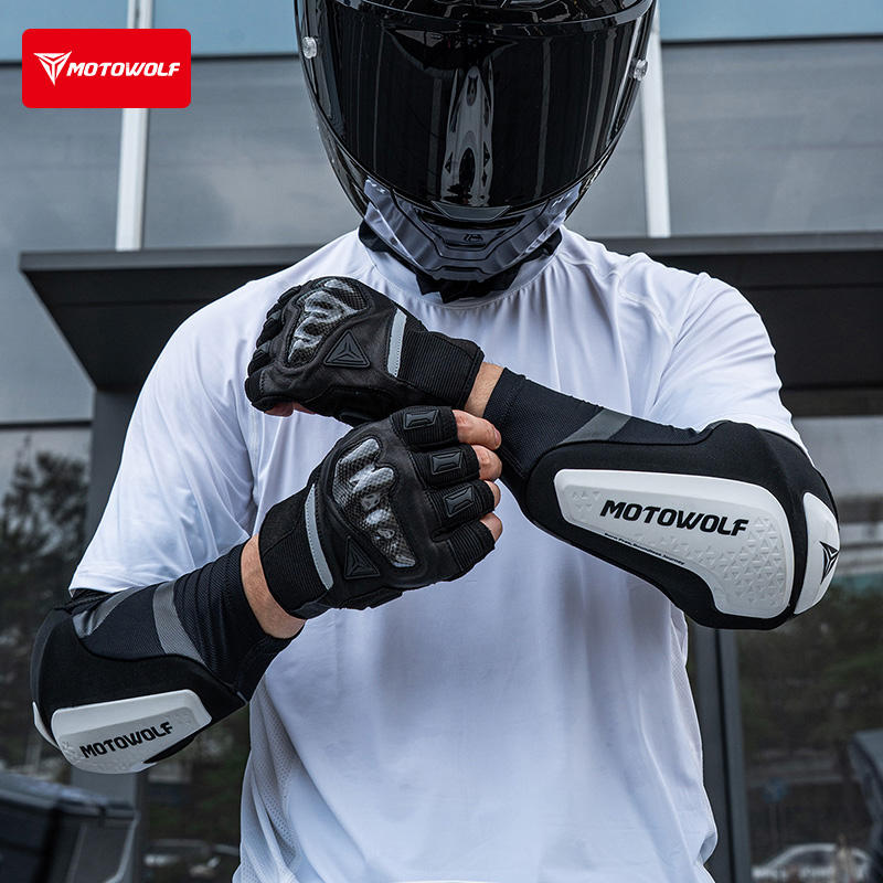 Nouveaux protège-coudes élasti - Motorcycle Gear Sleeve avis et prix