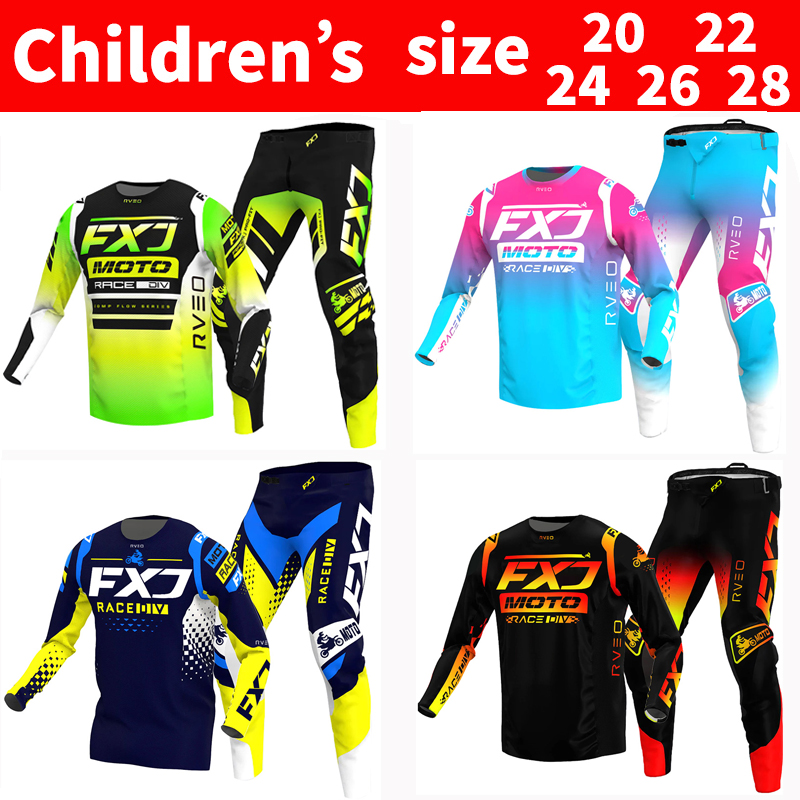 FXJ Maillot et pantalon de mot - Motorcycle Gear Youth avis et prix