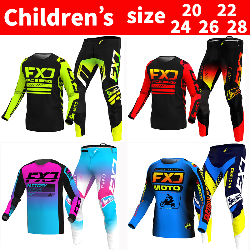 FXJ Maillot et pantalon de mot - Motorcycle Gear Youth avis et prix