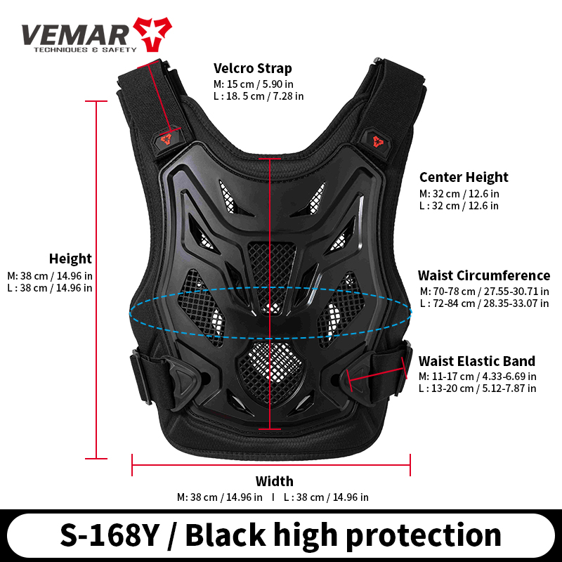 Gilet de protection corporelle - Motorcycle Gear Youth avis et prix